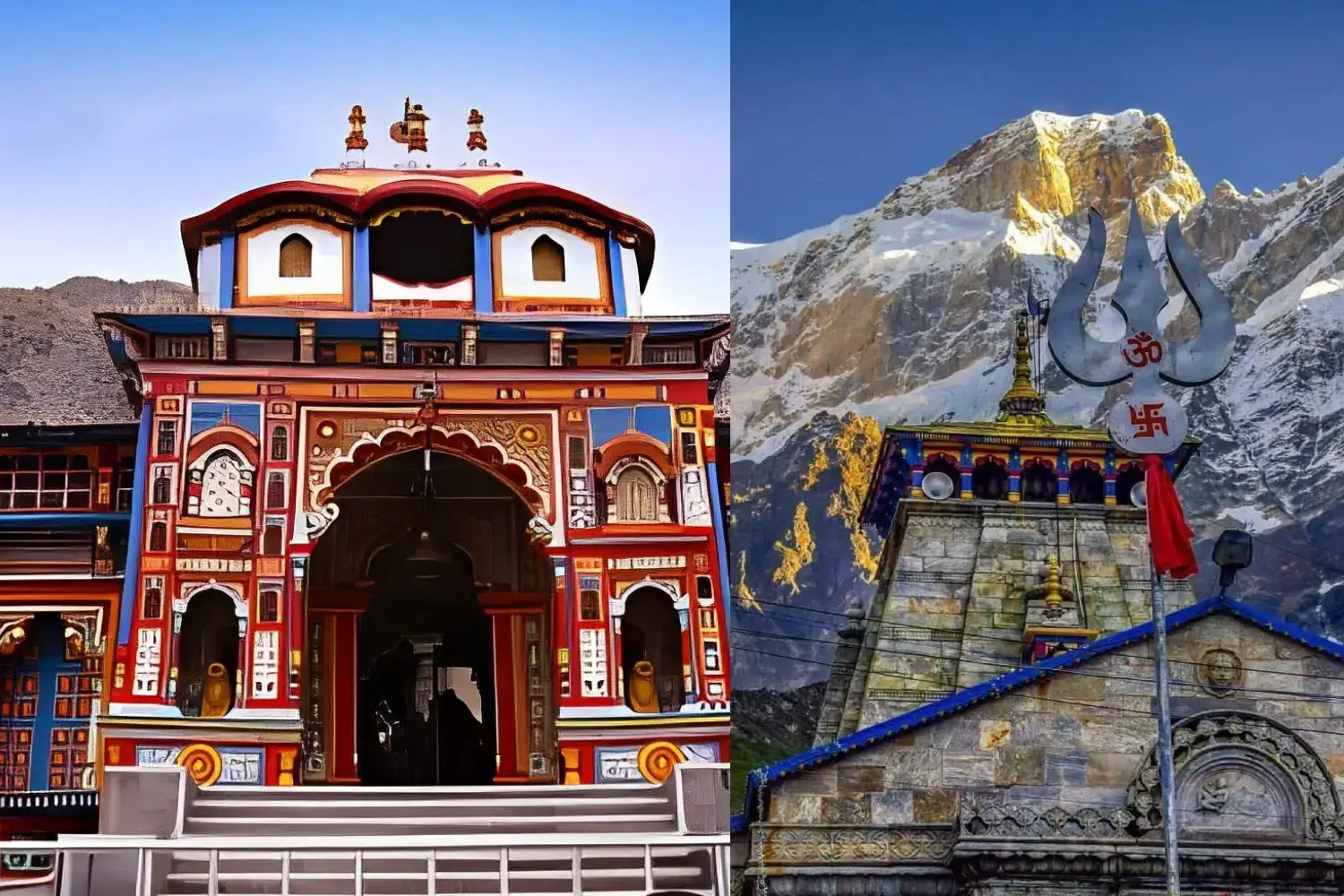 Special Puja at Badrinath & Kedarnath Temple